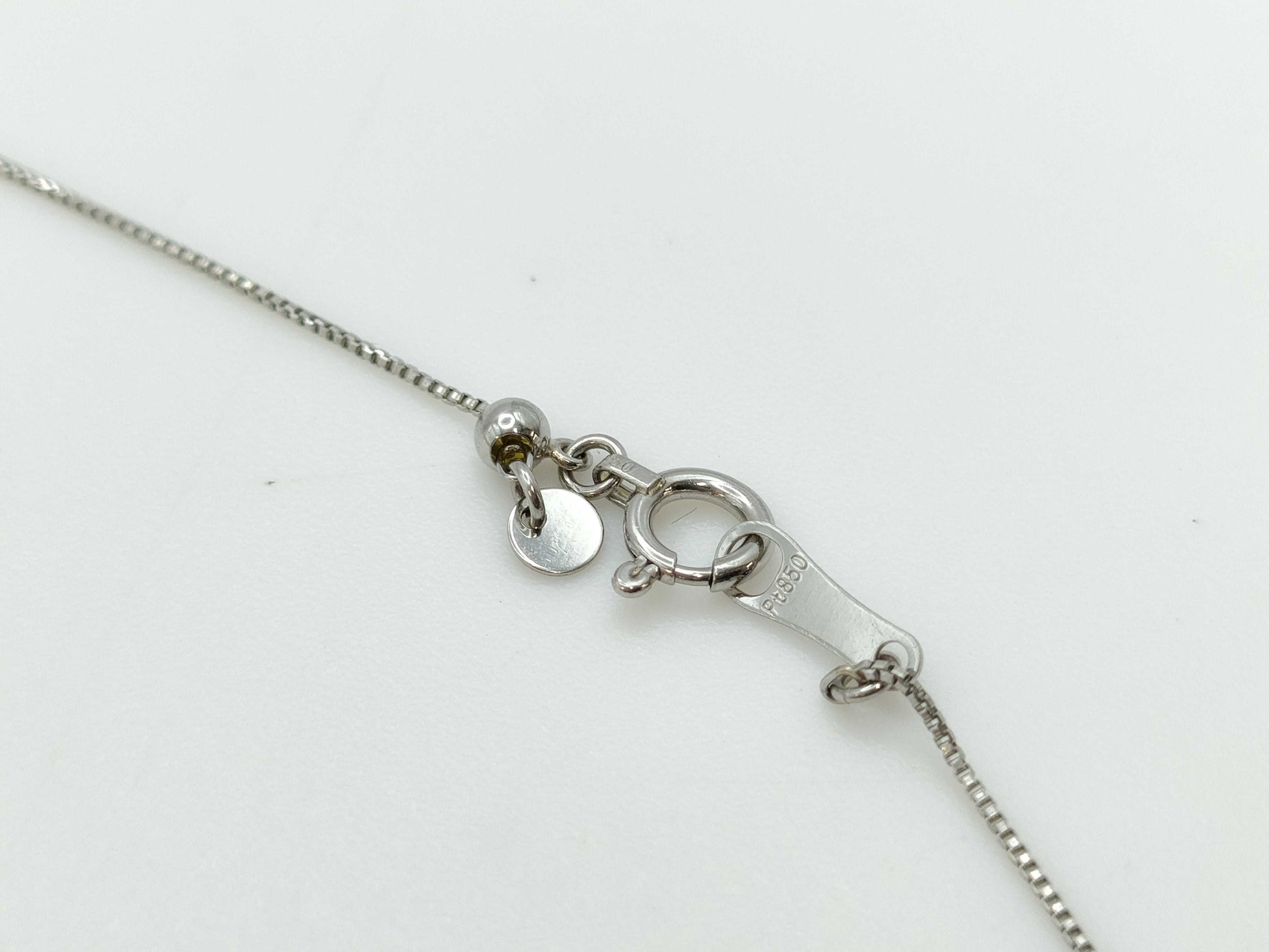D1.00ct PT900/850 3.1g Necklace 