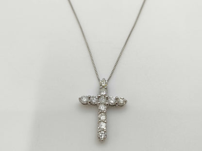 D1.00ct PT900/850 3.1g Necklace 