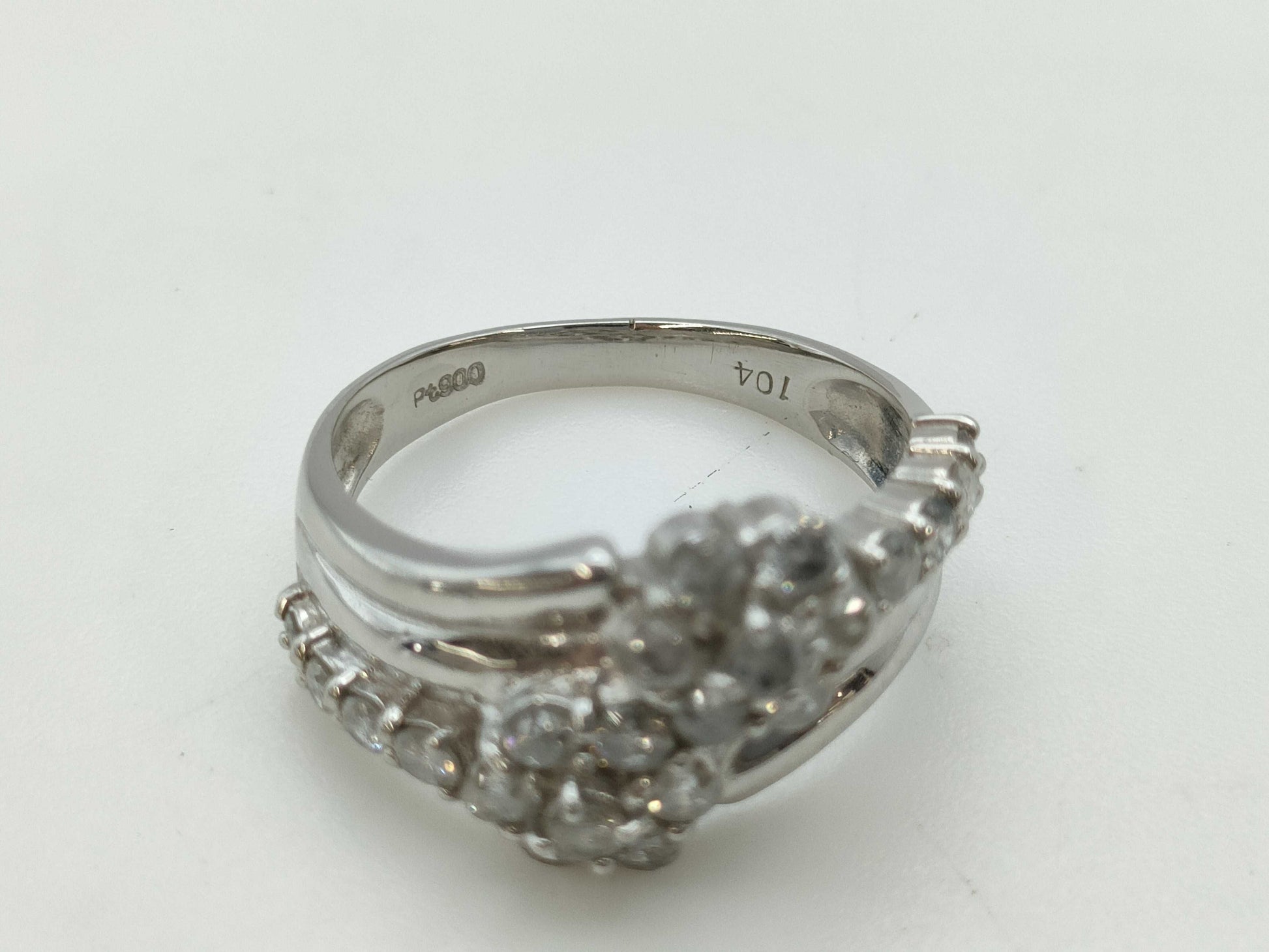 D1.04ct PT900 5.7g Ring 