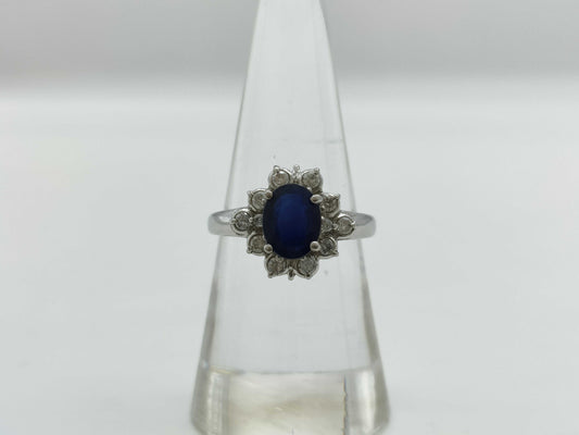 S1.26ct D0.30ct PT900 5.4g Ring 