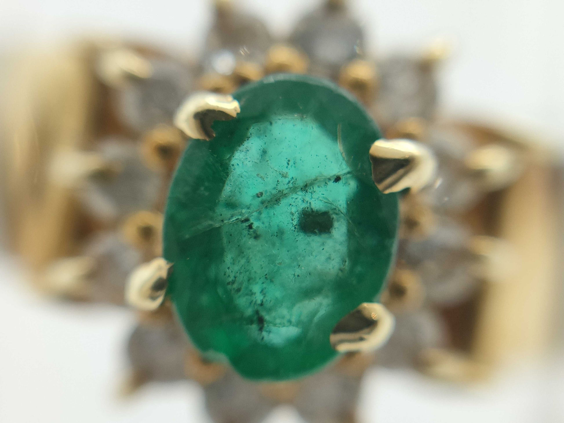 E0.36ct D0.17ct K18/PT900 4.5g Ring 