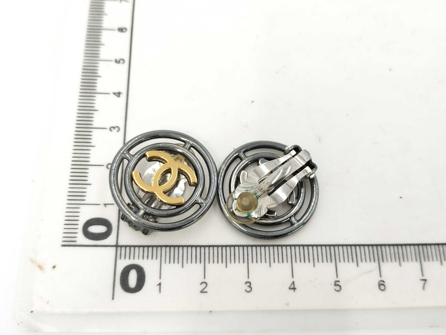 CHANEL Chanel Brand Jewelry Earrings Coco Mark 96P Earrings