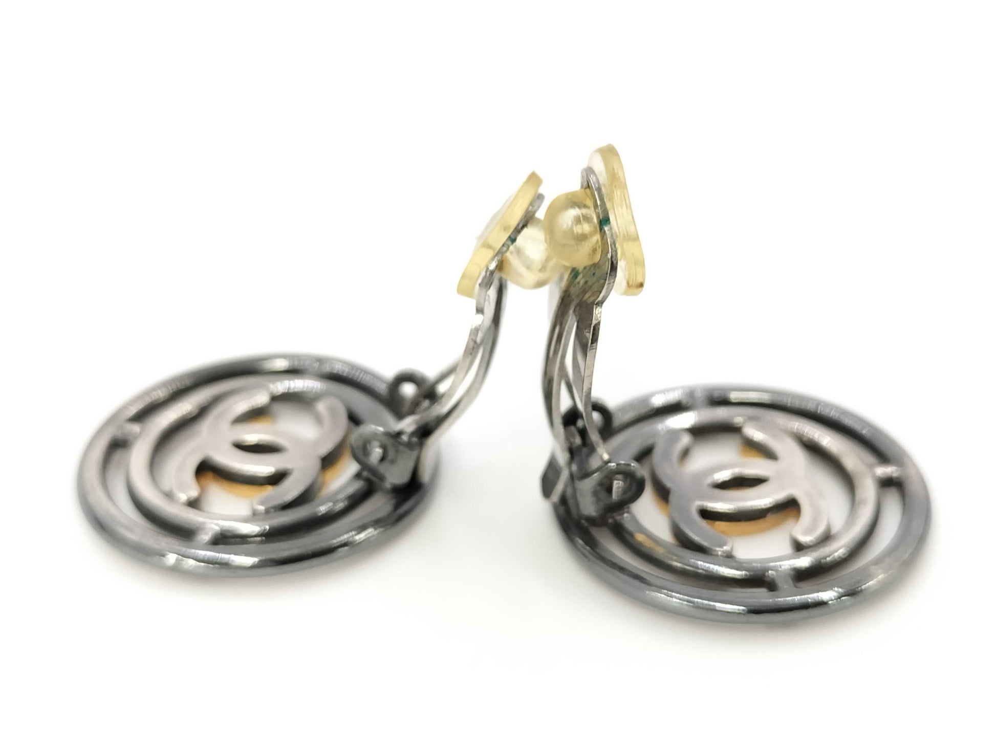 CHANEL Chanel Brand Jewelry Earrings Coco Mark 96P Earrings