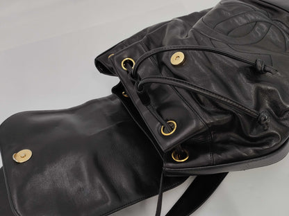 CHANEL Chanel brand bag Coco Mark backpack rucksack