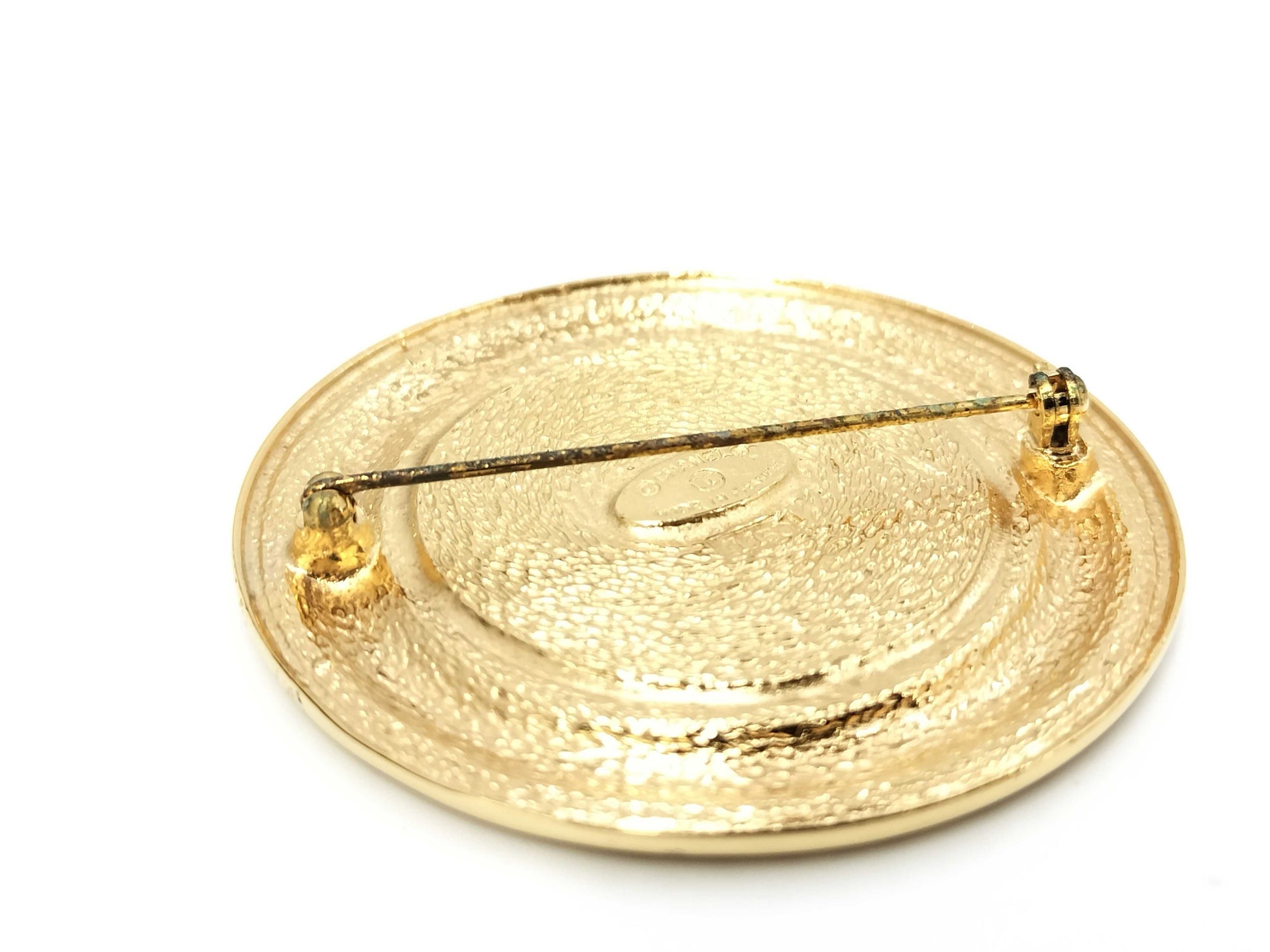 CHANEL Cambon Brand Jewelry Brooch