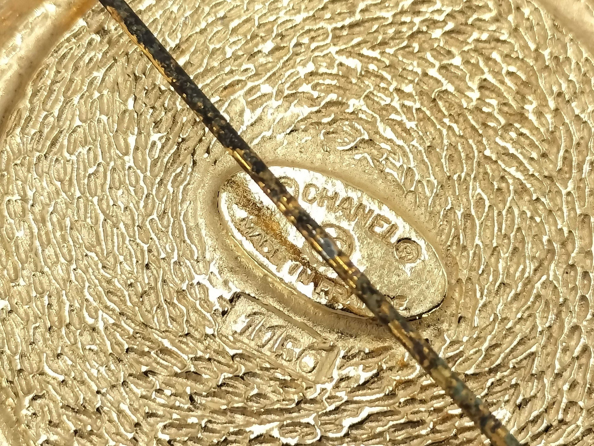 CHANEL Cambon Brand Jewelry Brooch