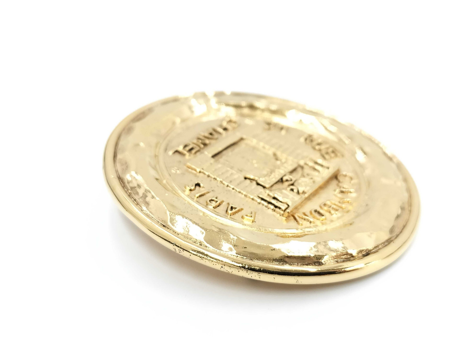 CHANEL Cambon Brand Jewelry Brooch