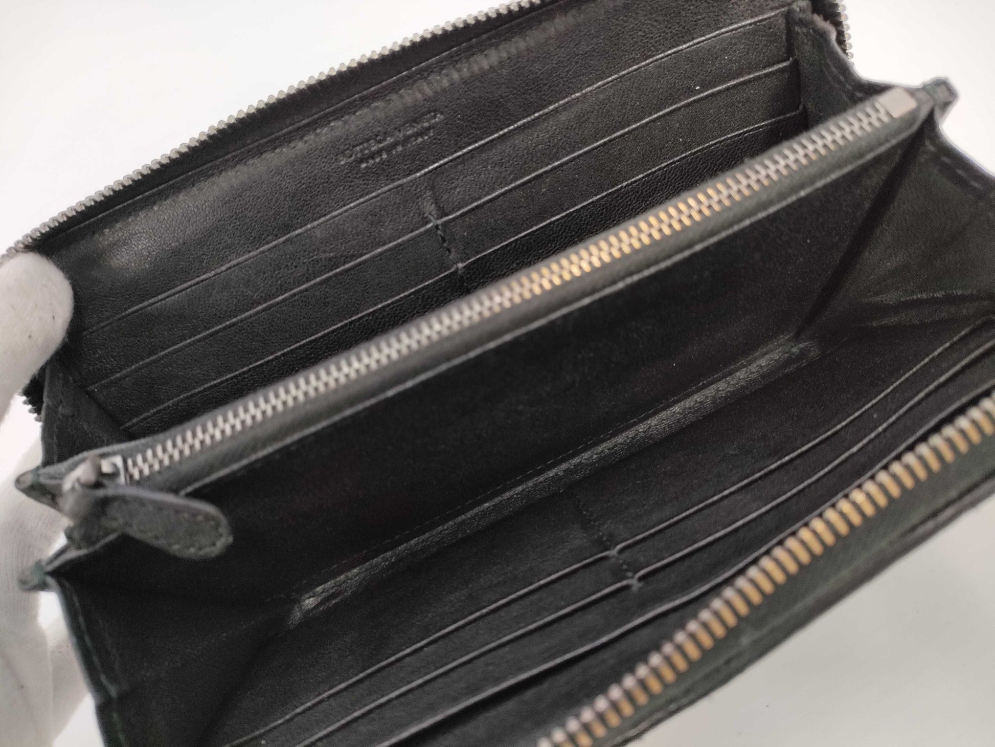 BOTTEGA VENETA Intrecciato brand bag wallet