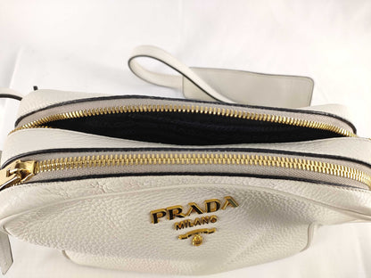 PRADA Prada Shoulder Bag White Shoulder Bag