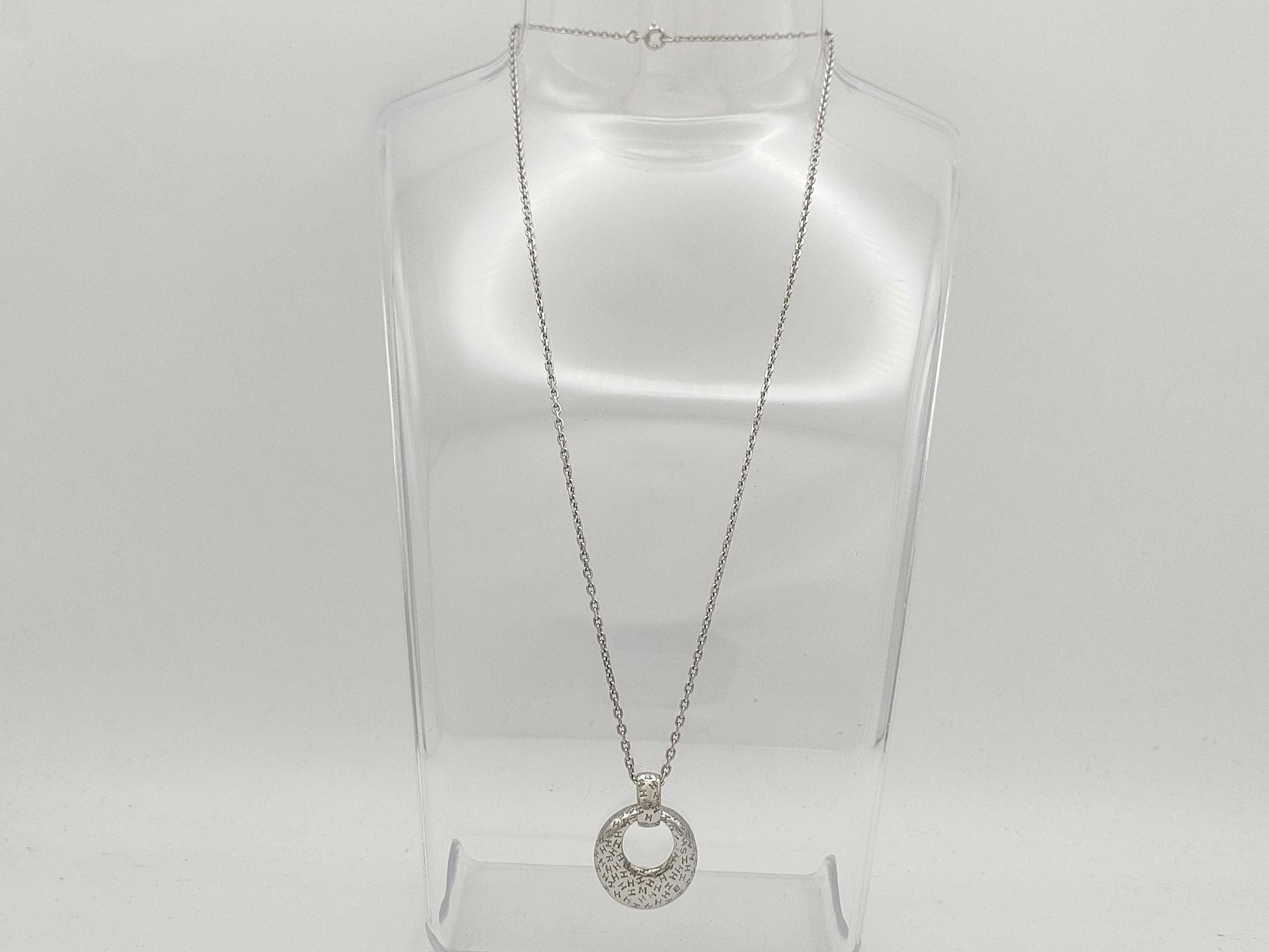 HERMES Toubous WG 750 11.5g Necklace 
