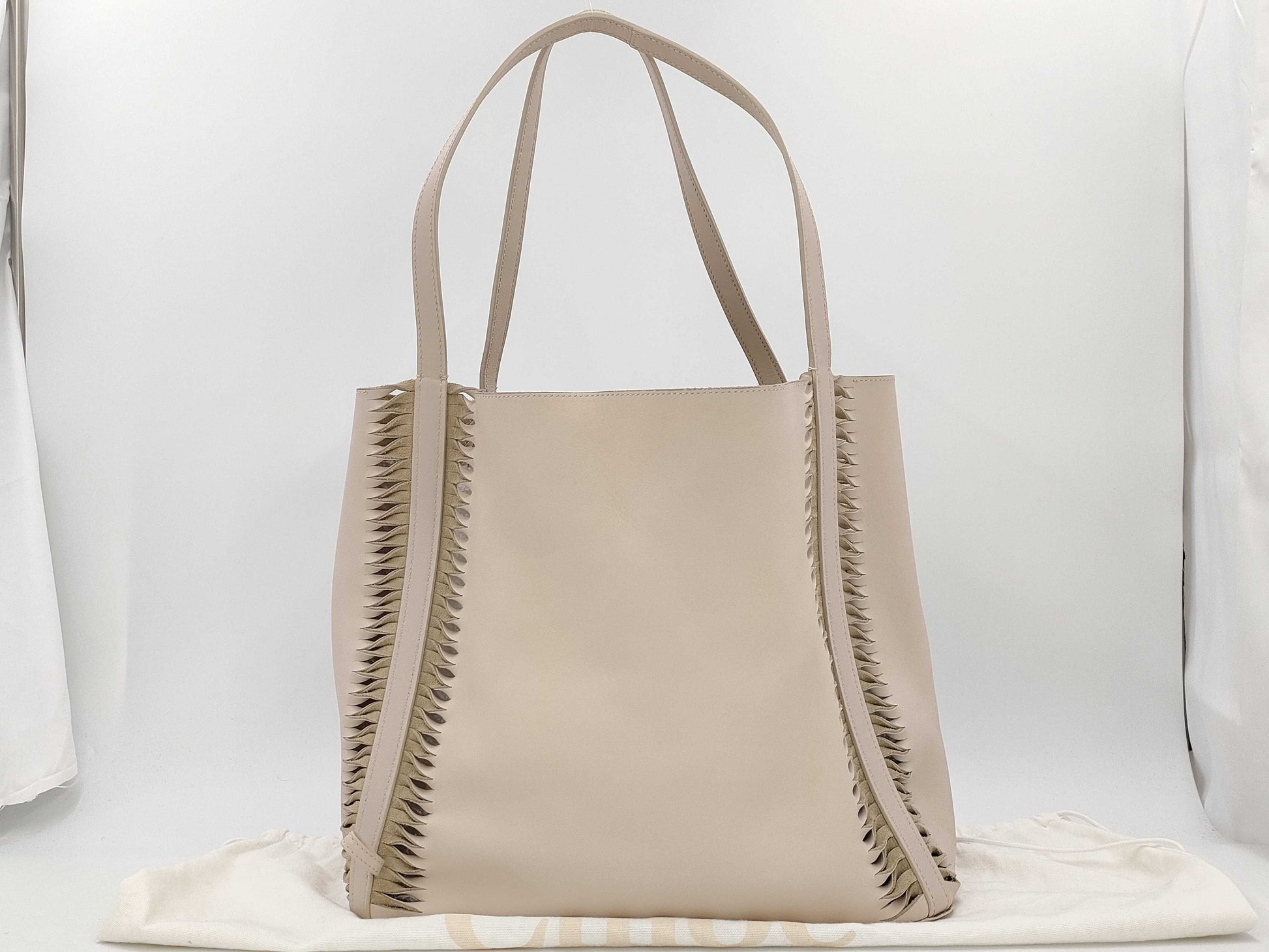 Chloe Chloe Reversible Leather Shoulder Bag Tote Bag