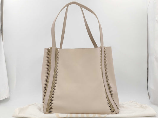 Chloe Chloe Reversible Leather Shoulder Bag Tote Bag