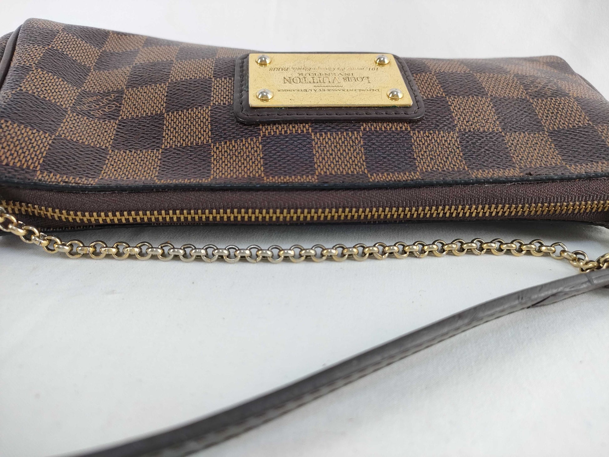 LOUIS VUITTON Damier Eva Shoulder Bag N55213 DU1192