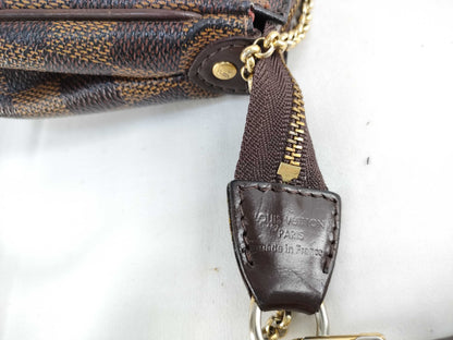LOUIS VUITTON Damier Eva Shoulder Bag N55213 DU1192
