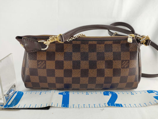 LOUIS VUITTON Damier Eva Shoulder Bag N55213 DU1192