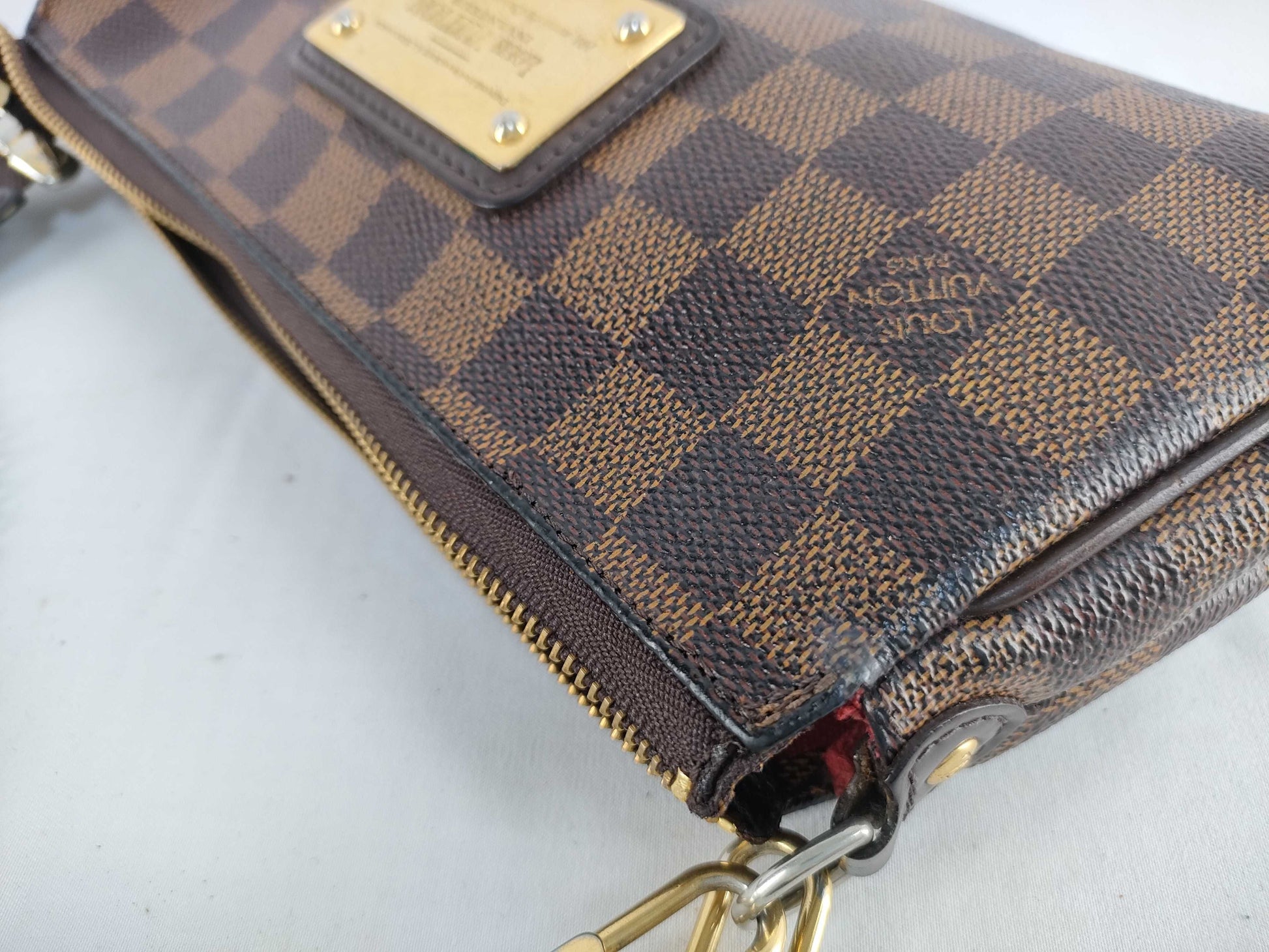 LOUIS VUITTON Damier Eva Shoulder Bag N55213 DU1192