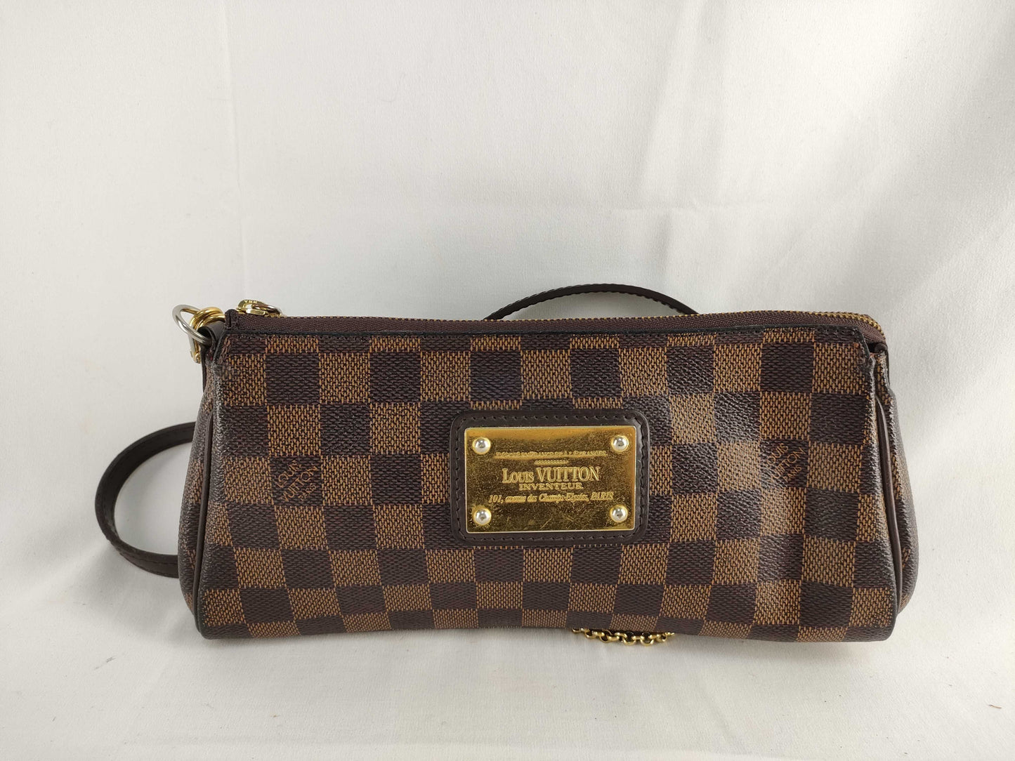 LOUIS VUITTON Damier Eva Shoulder Bag N55213 DU1192