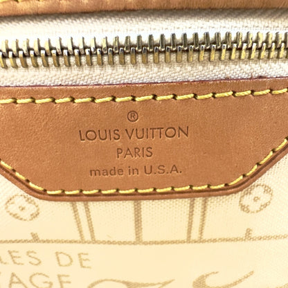 LOUIS VUITTON Damier Azur Neverfull Tote Bag