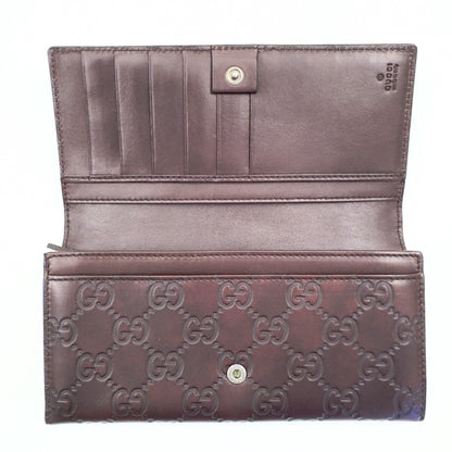 GUCCI Long Wallet GG Pattern Wallet