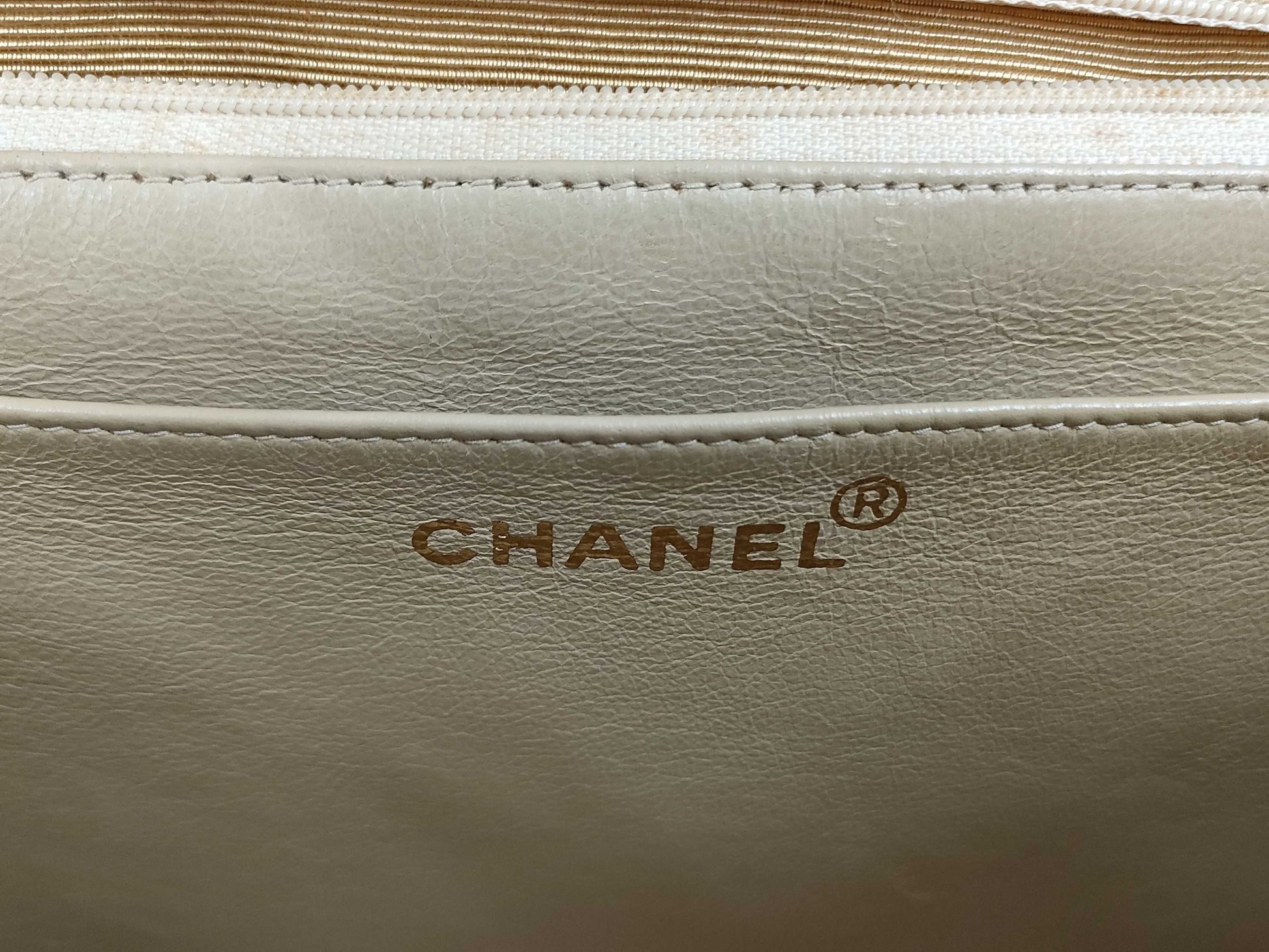 CHANEL Deca Matelasse Logo Shoulder Bag