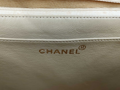 CHANEL Deca Matelasse Logo Shoulder Bag