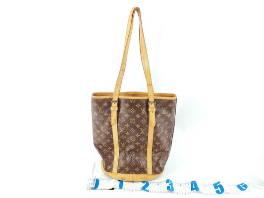 LOUIS VUITTON Monogram Bucket GM Tote Bag