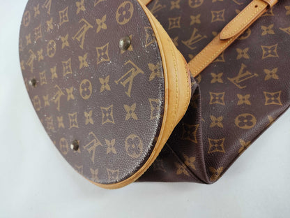 LOUIS VUITTON Monogram Bucket GM Tote Bag