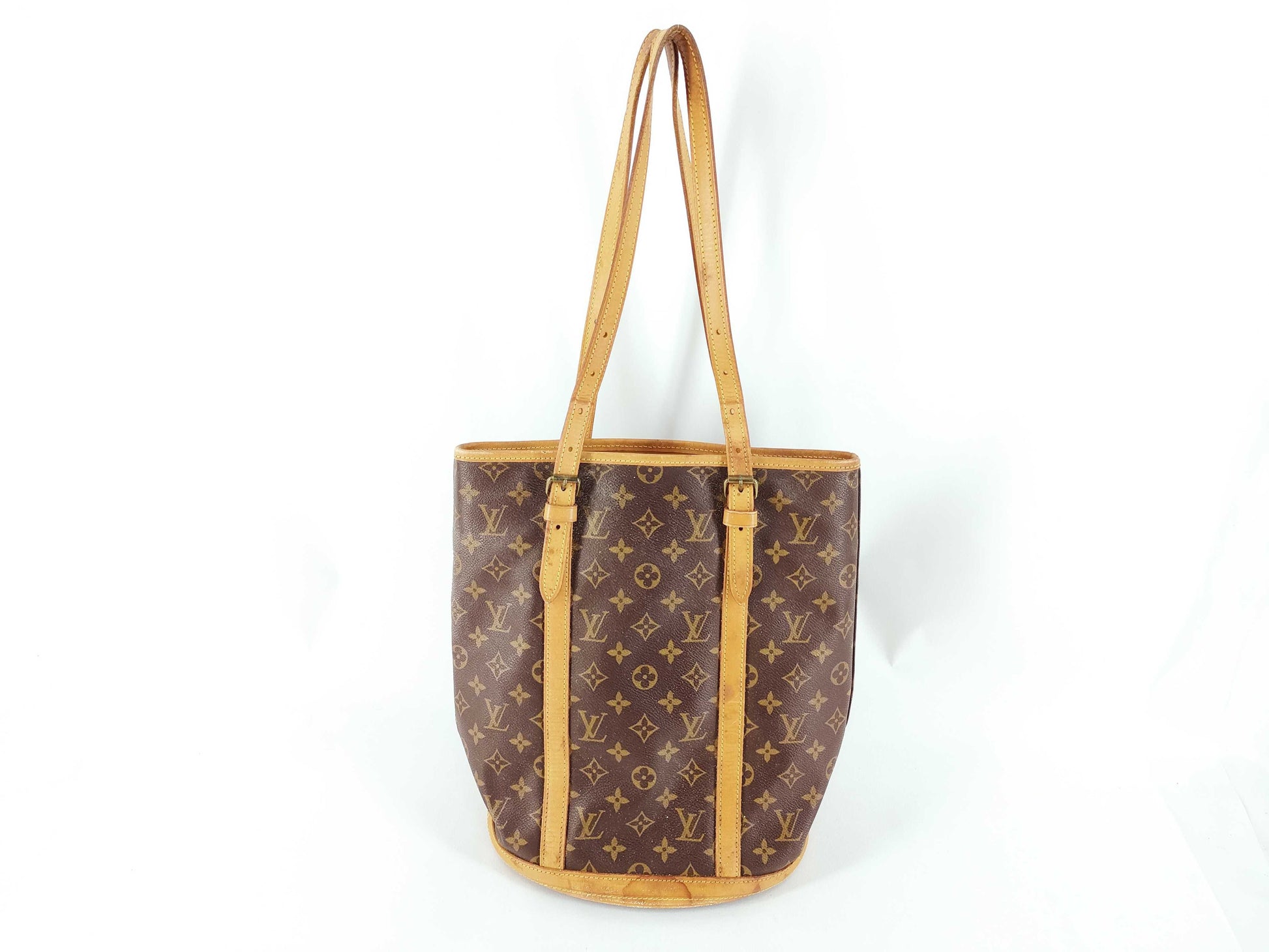 LOUIS VUITTON Monogram Bucket GM Tote Bag