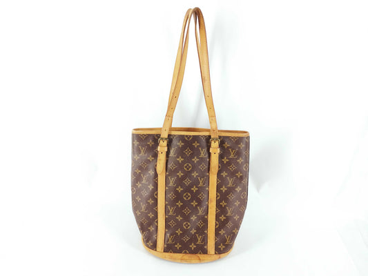 LOUIS VUITTON Monogram Bucket GM Tote Bag