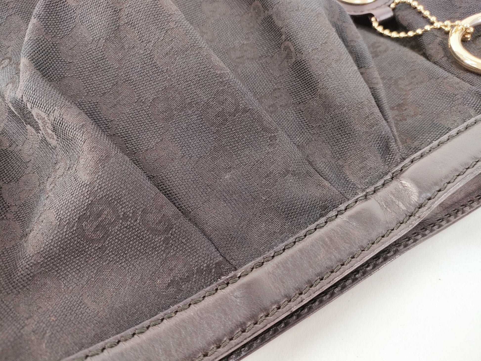 GUCCI GG Canvas Gucci Sukey GG Canvas Shoulder Bag Shoulder Bag