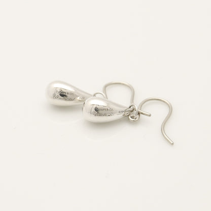 Tiffany & Co. Tiffany Teardrop Earrings, 925 Sterling Silver, Weight 3.62g