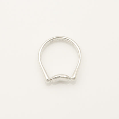 Tiffany & Co. Tiffany Bean Ring, 925 Sterling Silver, SV925, Weight: 2.76g