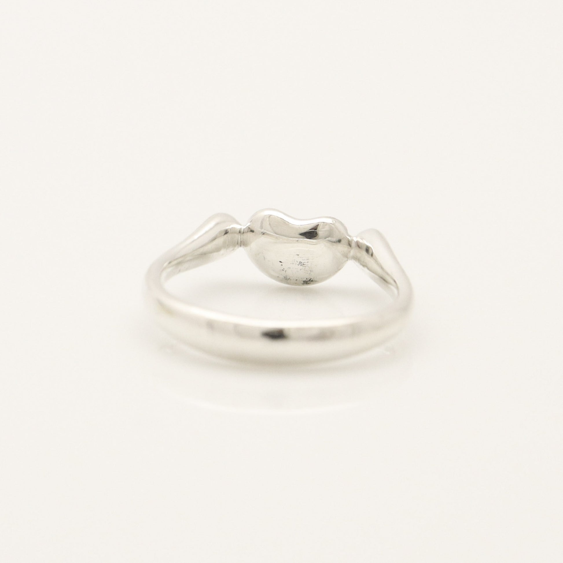 Tiffany & Co. Tiffany Bean Ring, 925 Sterling Silver, SV925, Weight: 2.76g