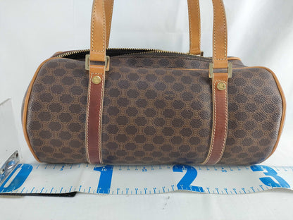 CELINE Macadam Mini Boston Bag Handbag Handbag