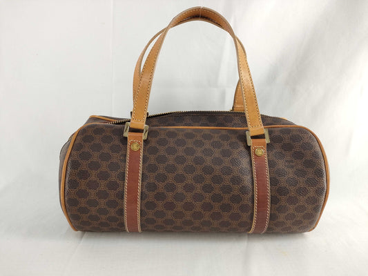 CELINE Macadam Mini Boston Bag Handbag Handbag