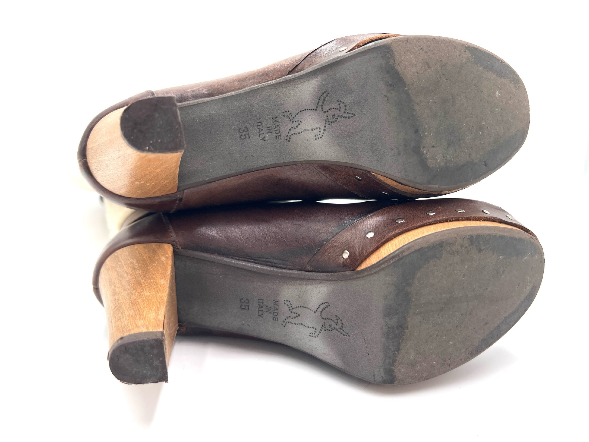 MARUNI Mouton Long Boots, Brown, Size 35, with Storage Bag and Box. Other Shoes.
