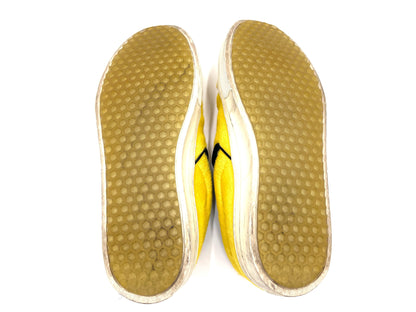 CELINE Ponytail Slip-On Sneakers, Yellow, Size 36 1/2