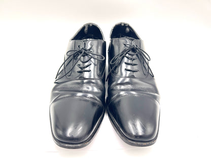 REGAL 725R Straight Tip Leather Black Size 26 1/2 Business Shoes
