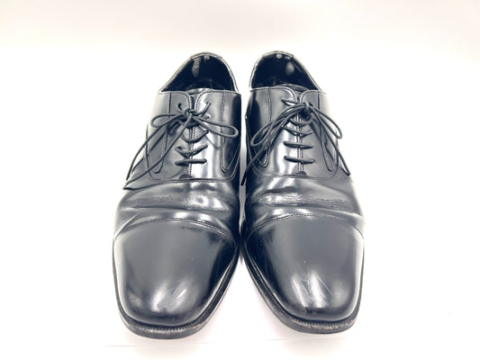 REGAL 725R Straight Tip Leather Black Size 26 1/2 Business Shoes