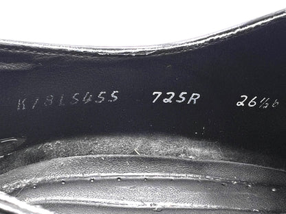 REGAL 725R Straight Tip Leather Black Size 26 1/2 Business Shoes