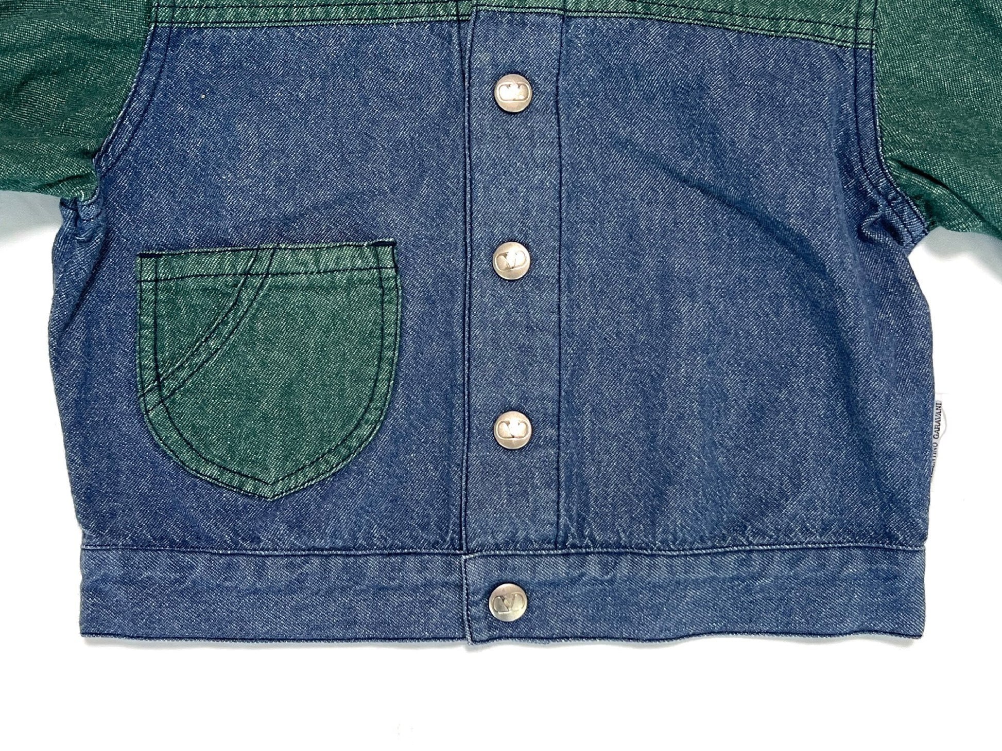 VALENTINO Valentino Garavani Kids Denim Jacket Size 100 Jacket