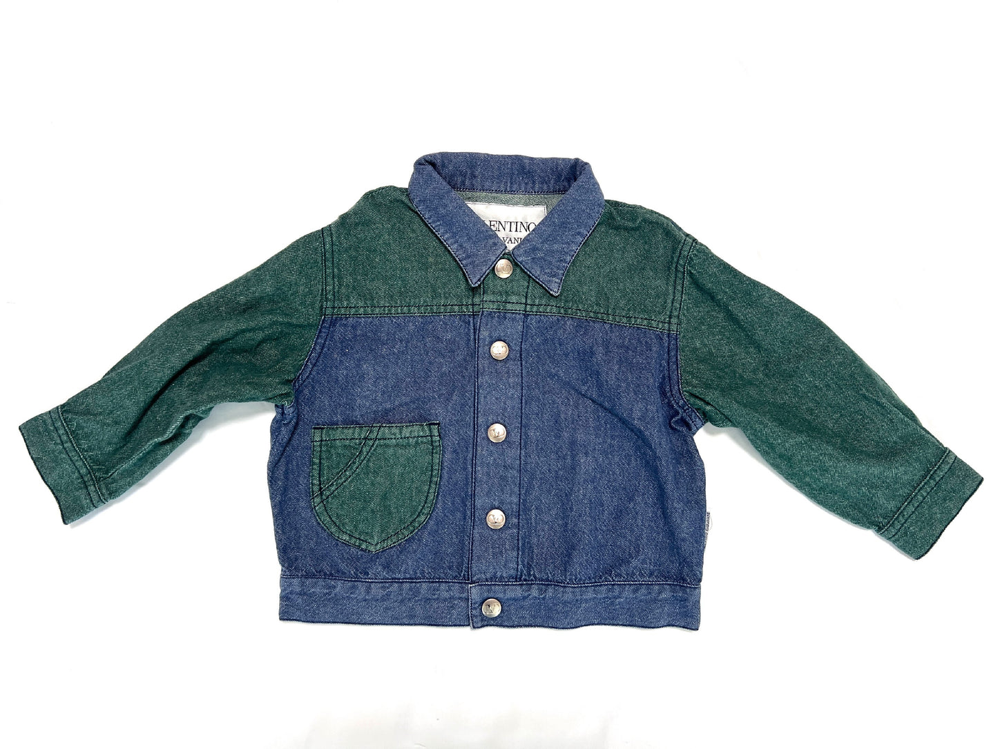 VALENTINO Valentino Garavani Kids Denim Jacket Size 100 Jacket
