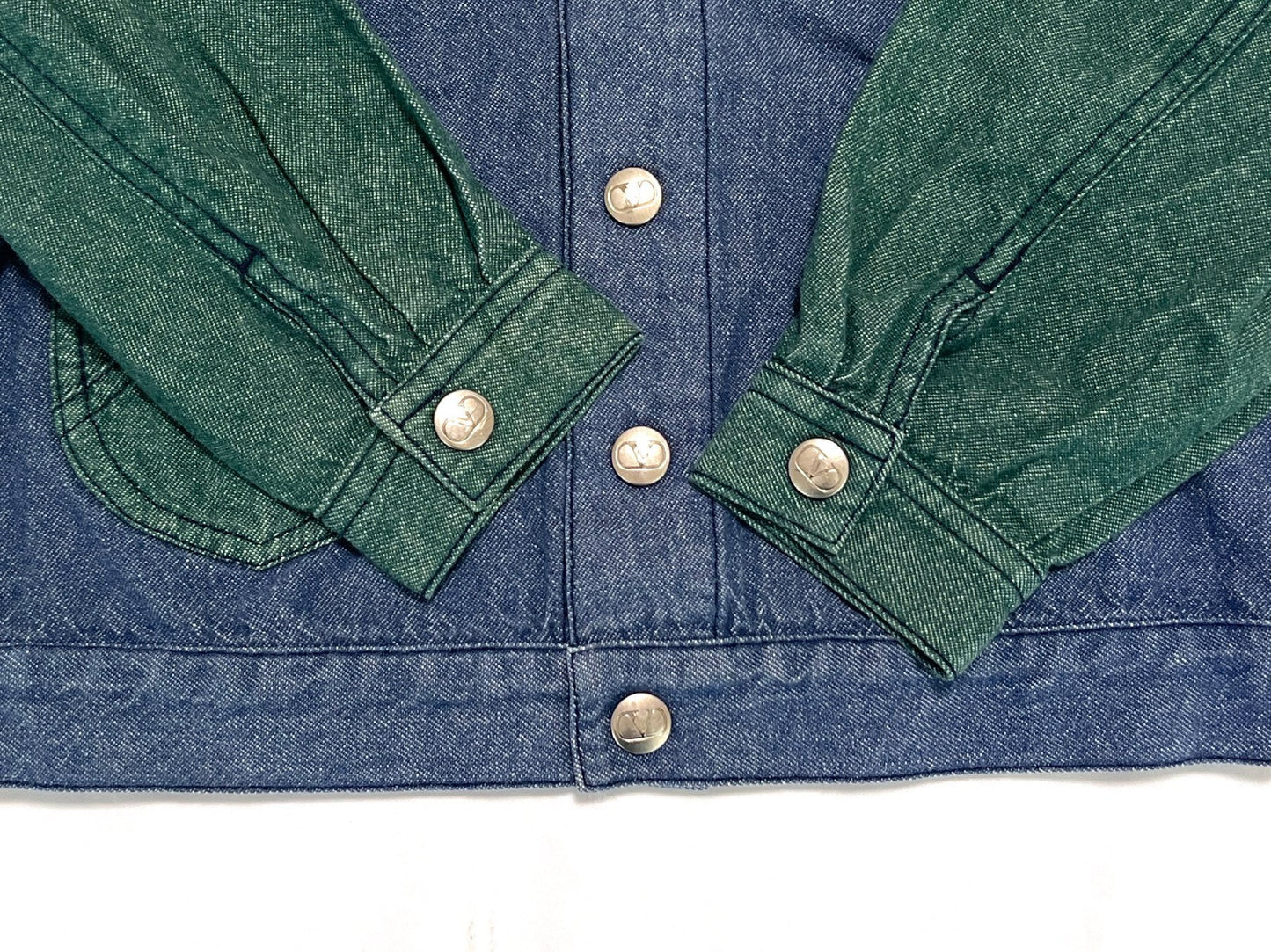 VALENTINO Valentino Garavani Kids Denim Jacket Size 100 Jacket