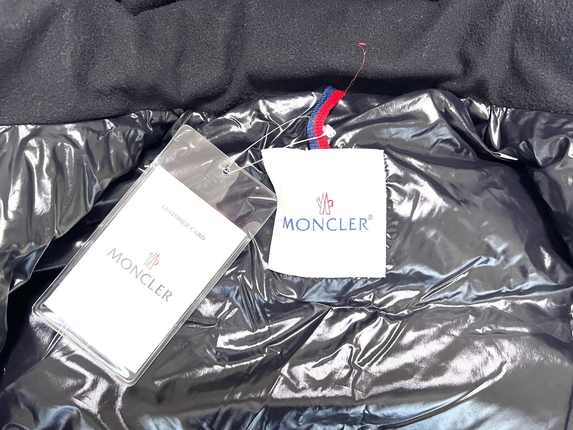 MONCLER BADIA Large Logo Down Jacket, Beige, Size 00