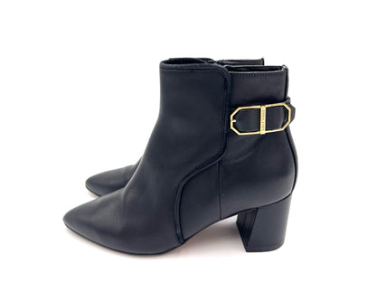 Cole Haan Leather Modern Classics Etty Bootie, Black, Size 5 1/2, Other Shoes