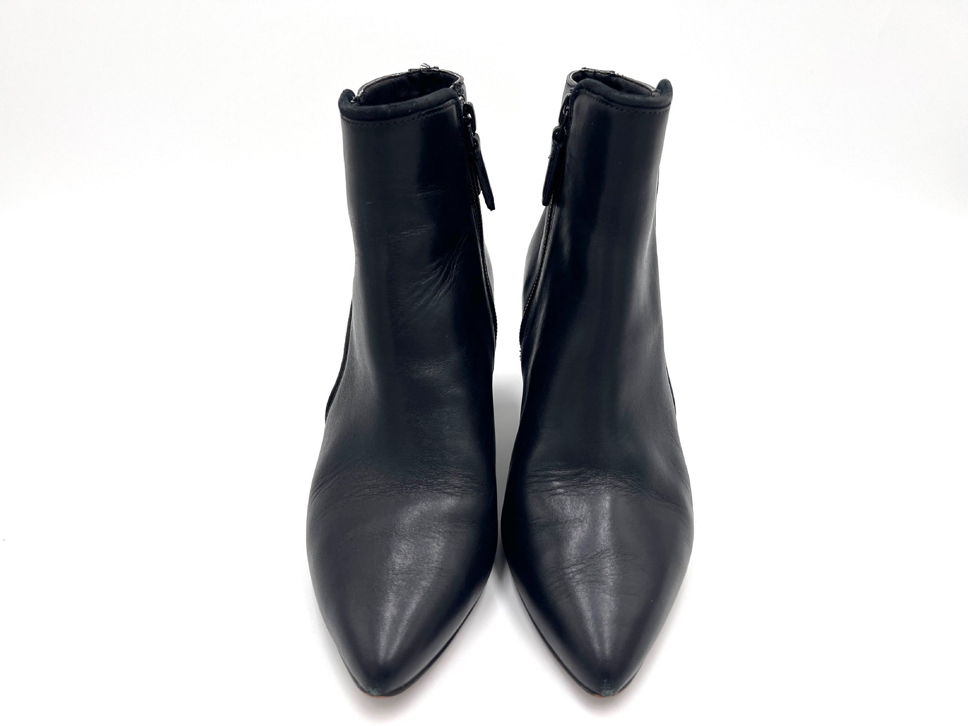 Cole Haan Leather Modern Classics Etty Bootie, Black, Size 5 1/2, Other Shoes