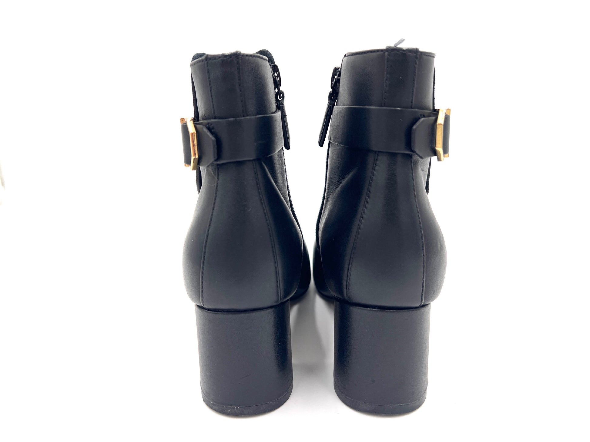 Cole Haan Leather Modern Classics Etty Bootie, Black, Size 5 1/2, Other Shoes
