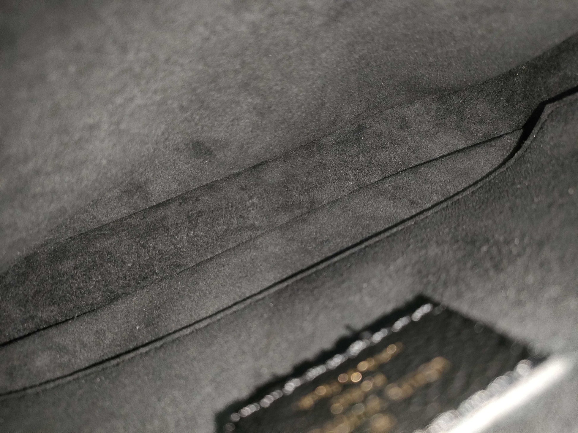 LOUIS VUITTON Pochette Accessoires Empreinte Black Noir Shoulder Bag
