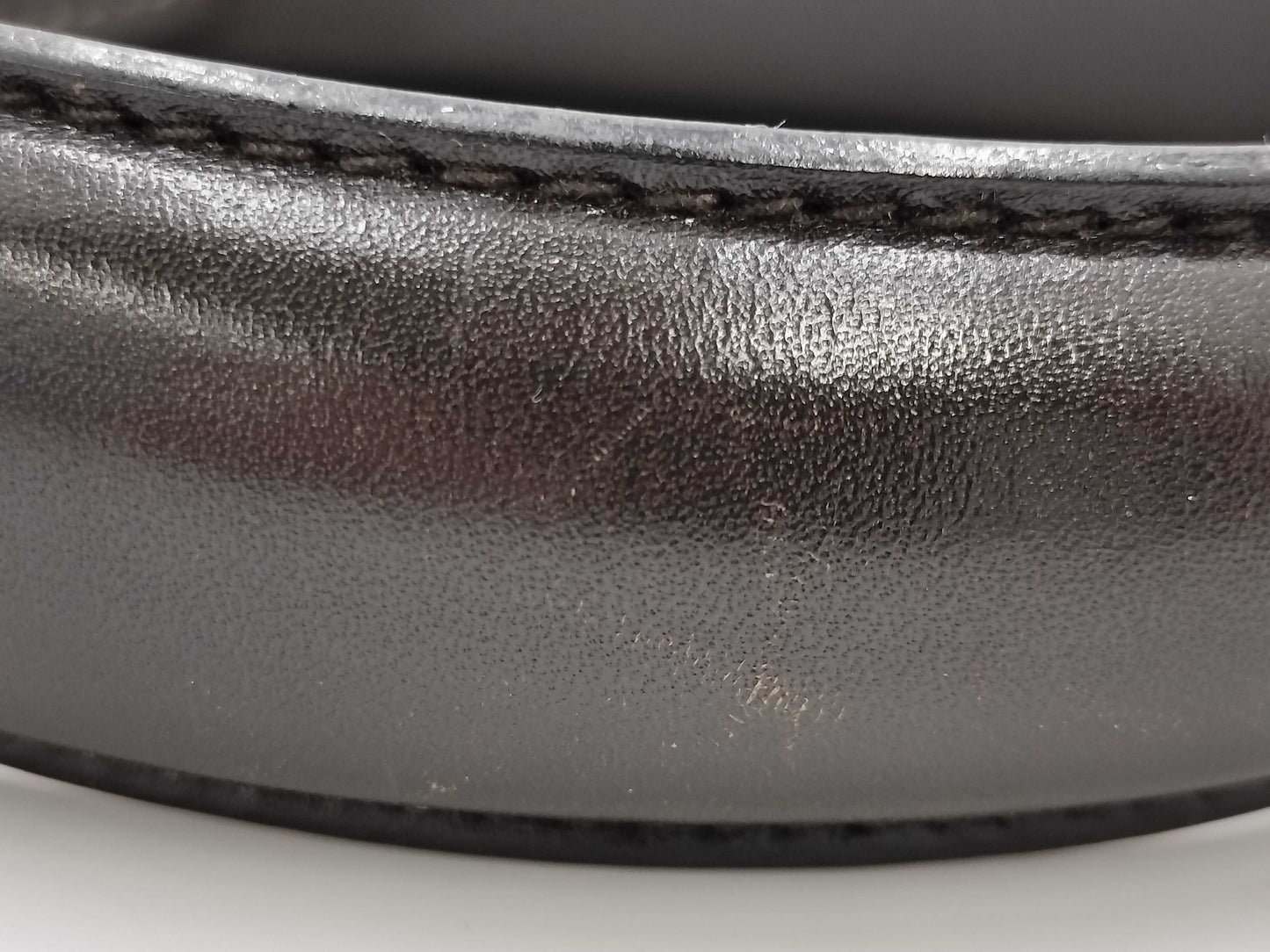 Salvatore Ferragamo Gancini Leather 2-Way Handbag/Shoulder Bag in Black