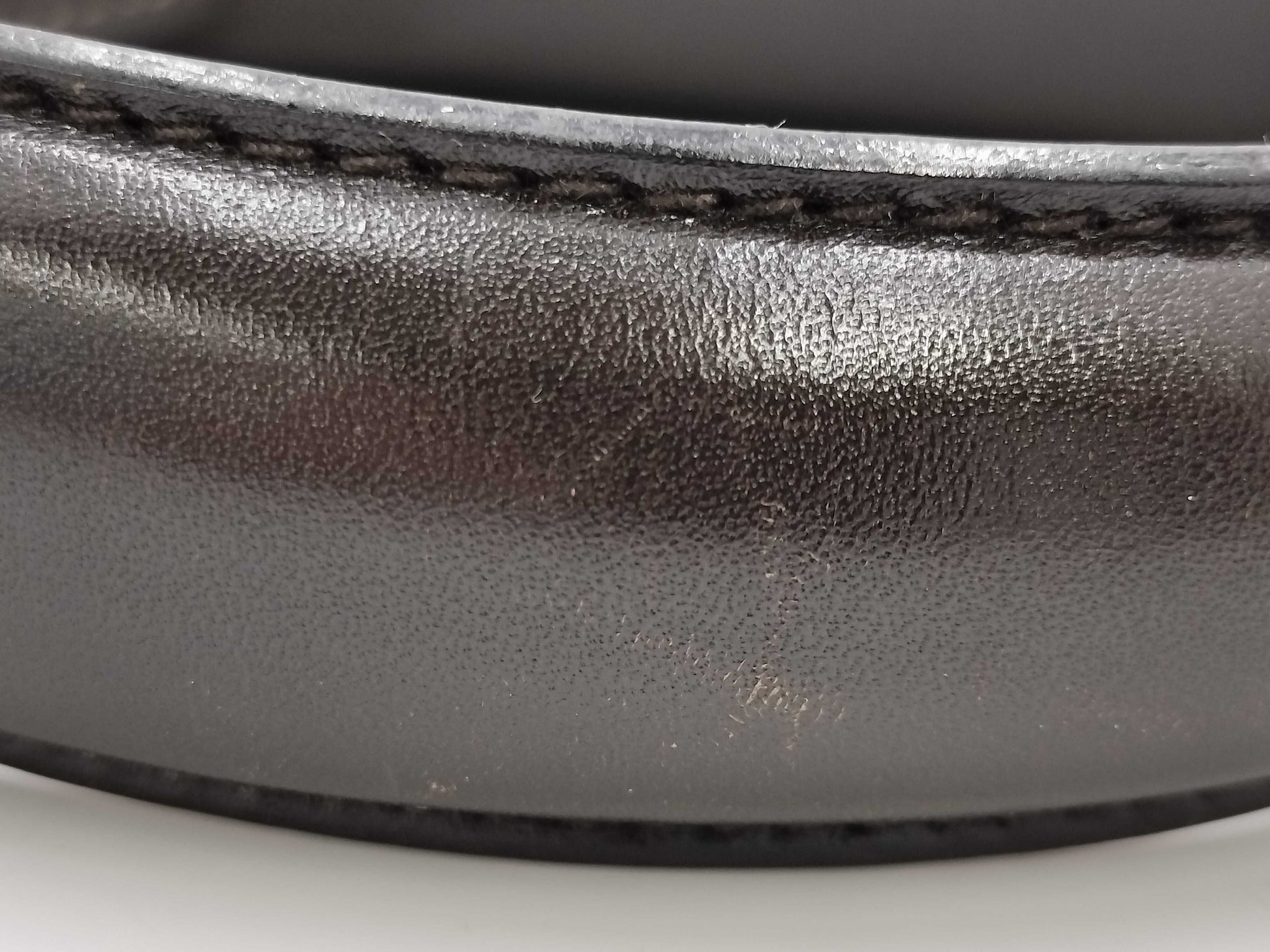 Salvatore Ferragamo Gancini Leather 2-Way Handbag/Shoulder Bag in Black
